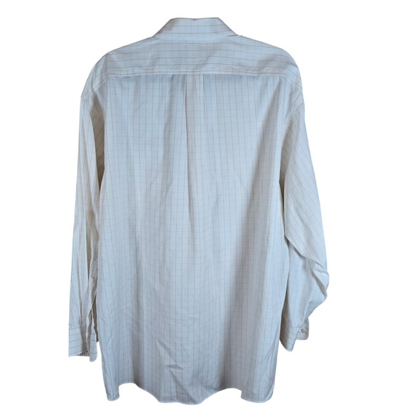 JOS. A. Bank Traveler's Collection Men's Button Down Shirt 17 34 Plaid - Picture 5 of 6